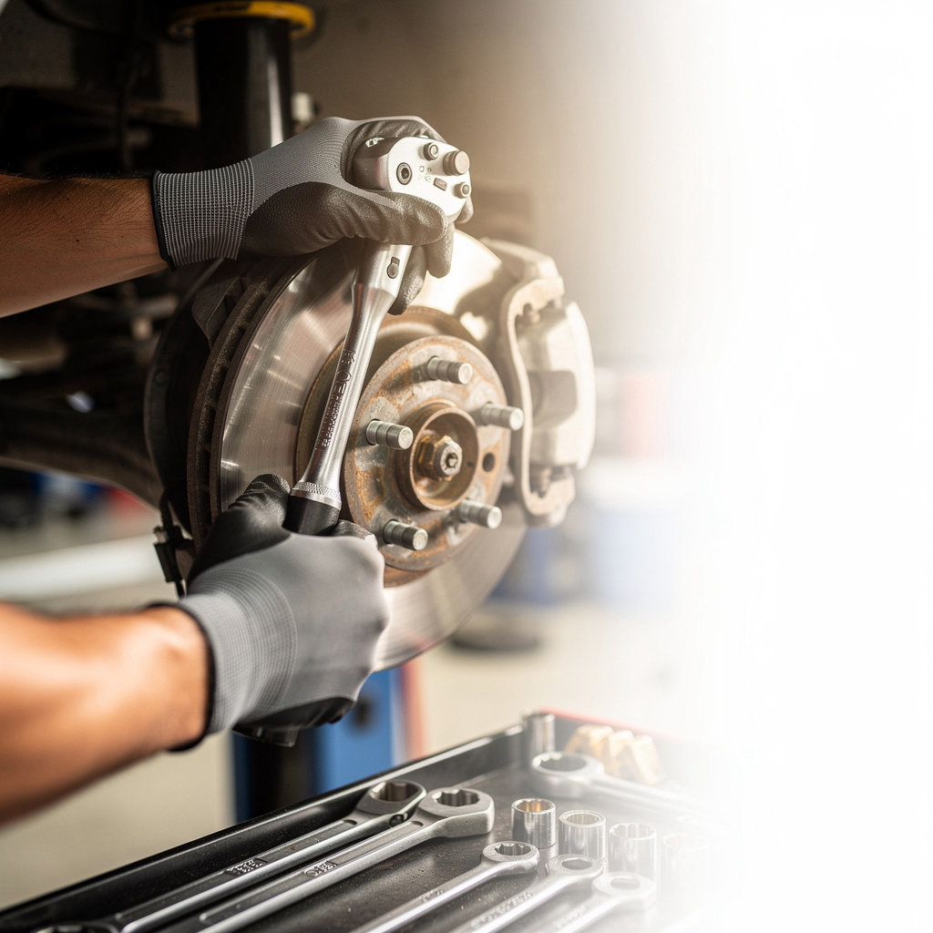BRAKE STOP & AUTO REPAIR technician performing expert auto repair services in San Diego